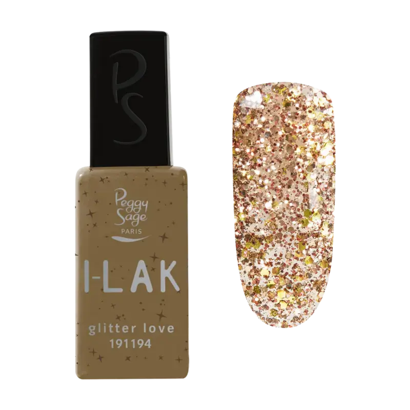 Mega-Angebot Peggy Sage I-Lak Semi-Permanent Nail Lacquer 11ml Glitter Love