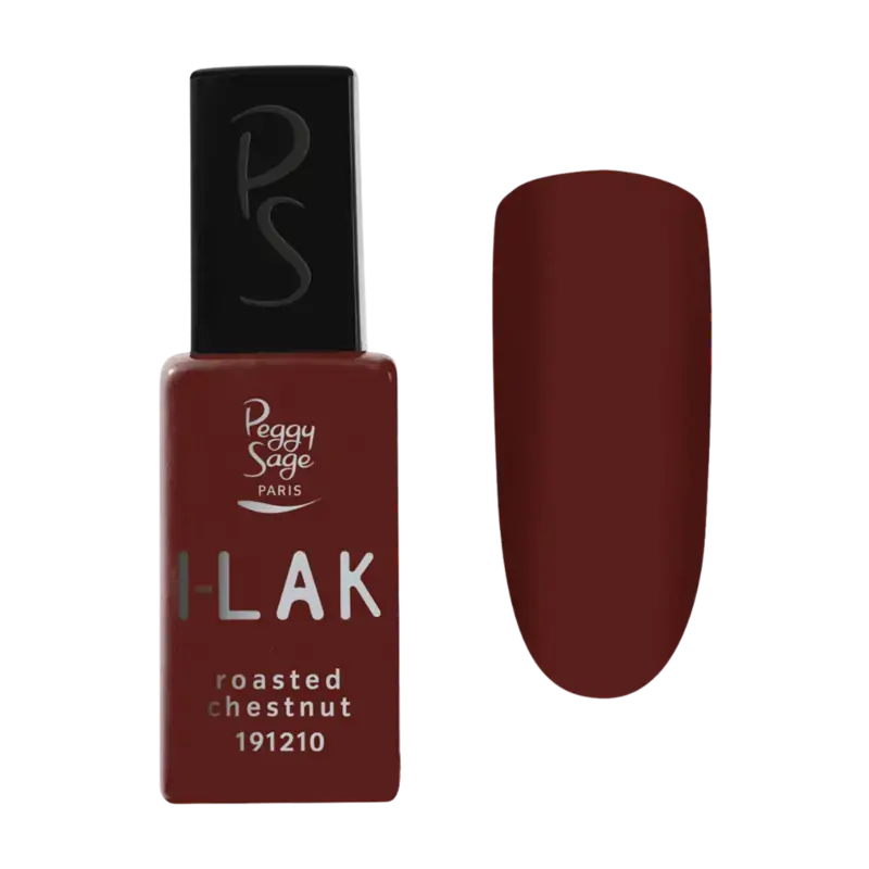 Peggy Sage I-Lak Semi-Permanent Nail Lacquer 11ml Roasted Chestnut Schneller Versand