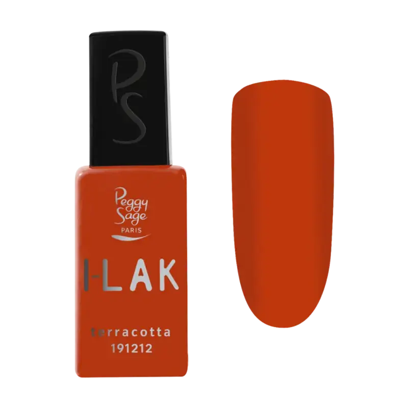 Peggy Sage I-Lak Semi-Permanent Nail Lacquer 11ml Terracotta Neue Ware