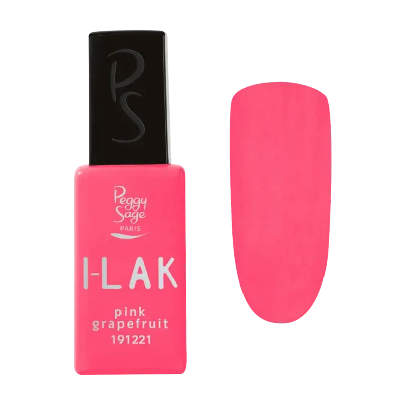 Peggy Sage I-Lak Semi-Permanent Nail Lacquer 11ml Pink Grapefruit Neu