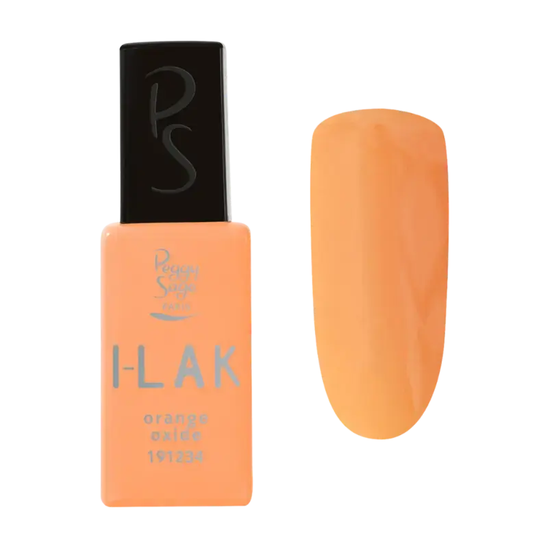 Peggy Sage I-Lak Semi-Permanent Nail Lacquer 11ml Orange Oxide Schneller Versand