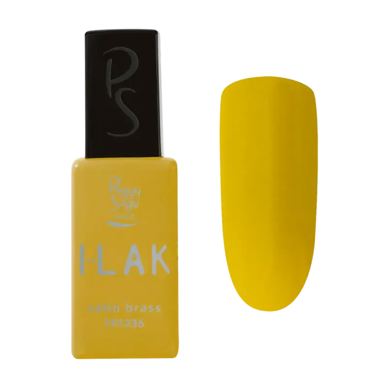 Rabatt Peggy Sage I-Lak Semi-Permanent Nail Lacquer 11ml Satin Brass