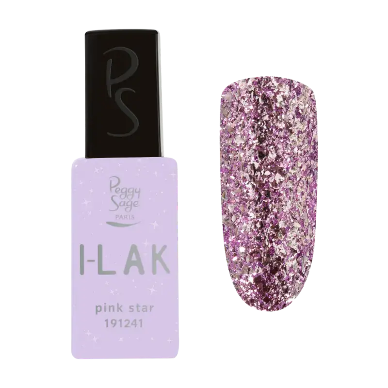 Peggy Sage I-Lak Semi-Permanent Nail Lacquer 11ml Pink Star Letzte Chance