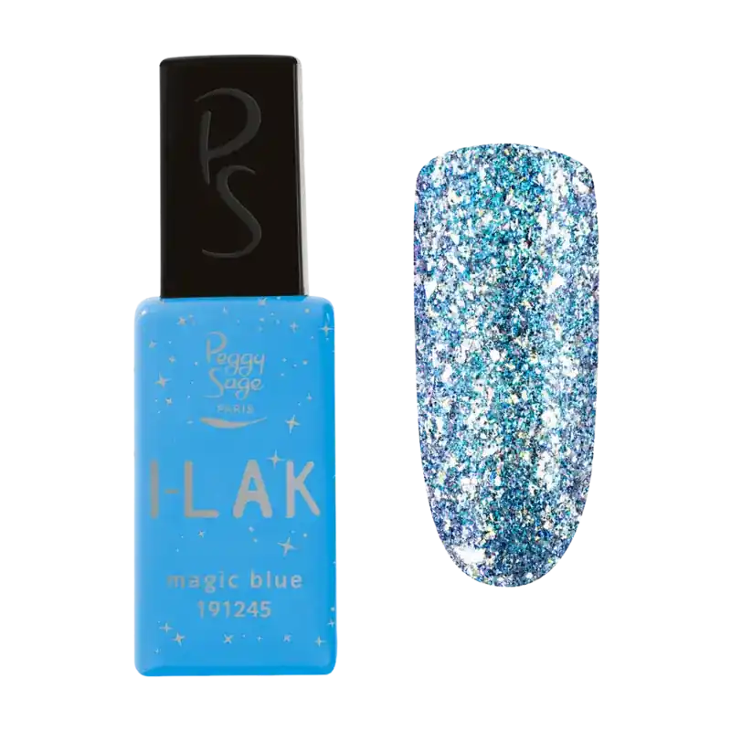 Peggy Sage I-Lak Semi-Permanent Nail Lacquer 11ml Blue 11 ml Garantierte Lieferung