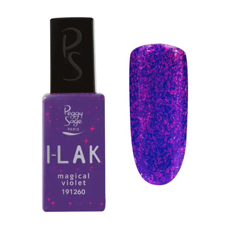 Peggy Sage I-Lak Semi-Permanent Nail Lacquer 11ml Magical Violet Super-Preis