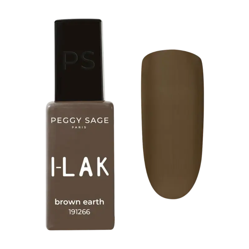 Heißes Angebot Peggy Sage I-Lak Semi-Permanent Nail Lacquer 11ml Brown Earth