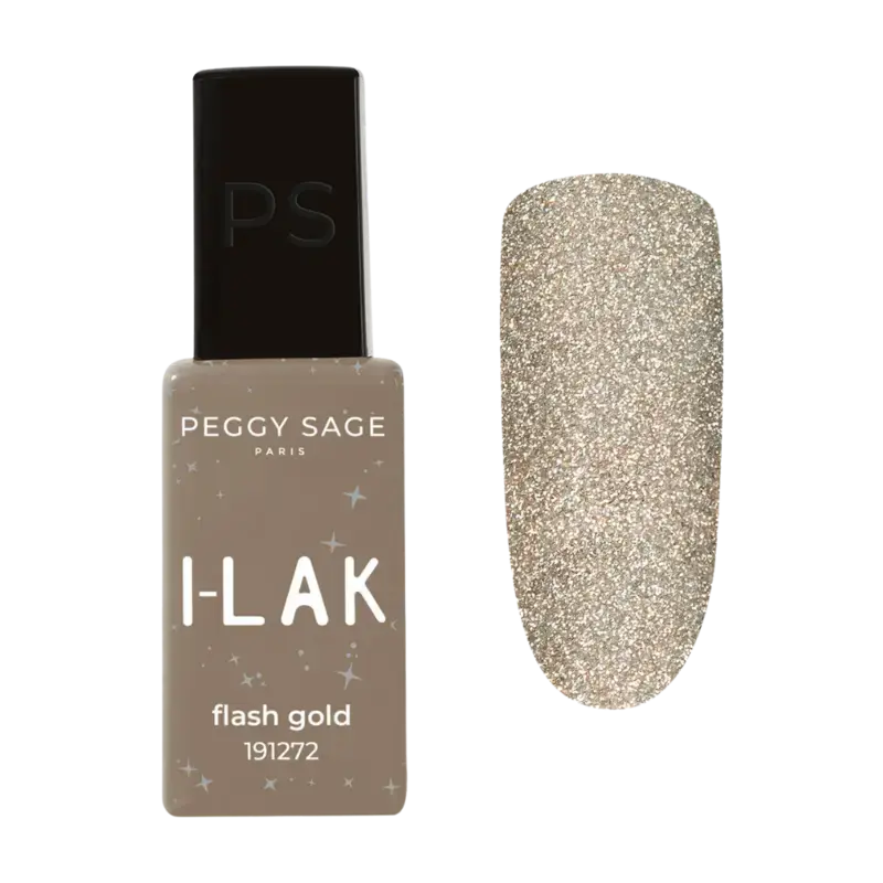 Peggy Sage I-Lak Semi-Permanent Nail Lacquer 11ml Flash Gold Beliebt