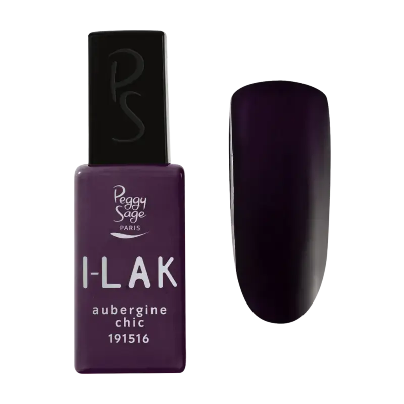 Sonderangebot Peggy Sage I-Lak Semi-Permanent Nail Lacquer 11ml Aubergine Chic