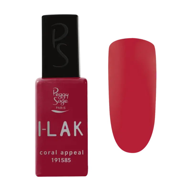 Zertifiziert Peggy Sage I-Lak Semi-Permanent Nail Lacquer 11ml Coral Appeal