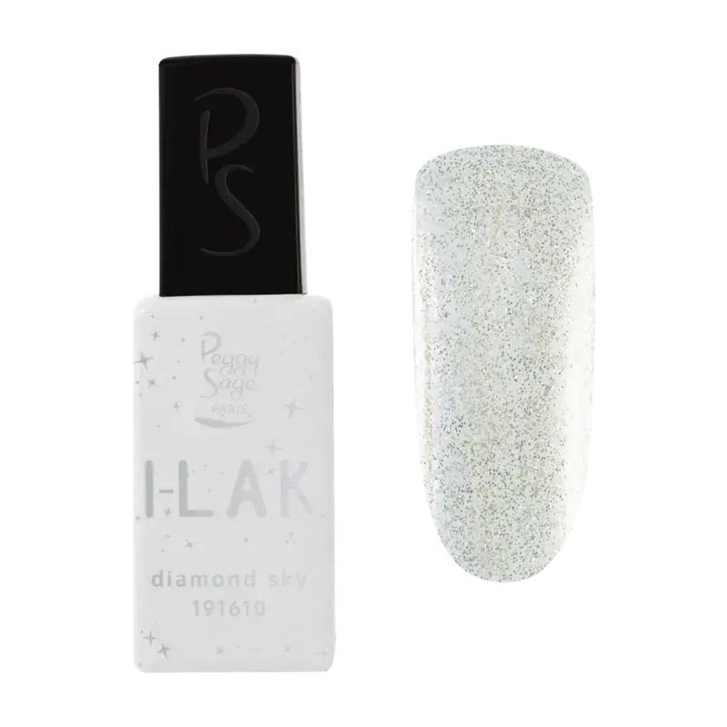 Peggy Sage I-Lak Semi-Permanent Nail Lacquer 11ml Diamond Sky Markenprodukt
