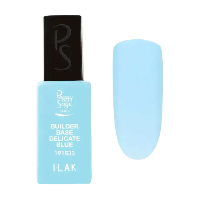 Direkt Vom Hersteller Peggy Sage I-Lak Builder Base Semi-Permanent Base For A Stronger Hold 11ml Delicate Blue