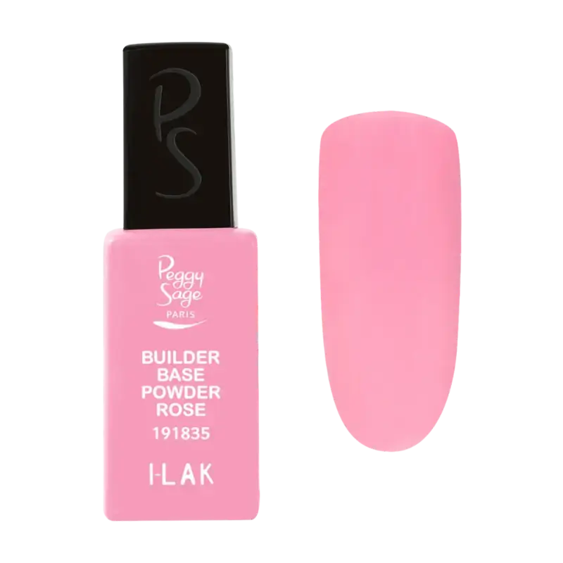 Peggy Sage I-Lak Builder Base Semi-Permanent Base For A Stronger Hold 11ml Powder Rose Günstig