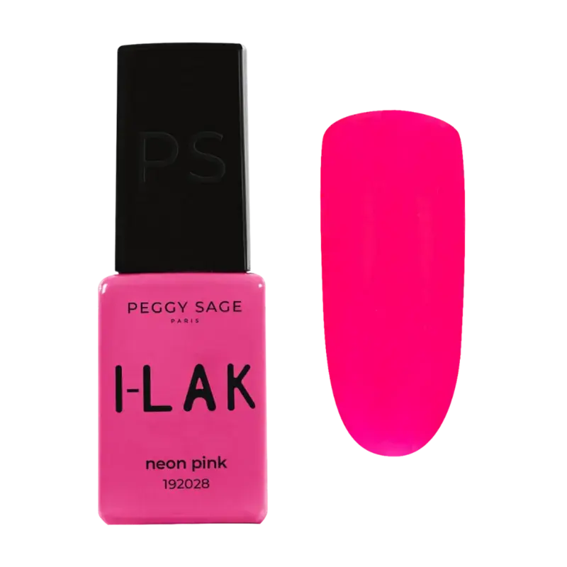 Peggy Sage I-Lak Semi-Permanent Nail Lacquer 5ml Neon Pink Neu