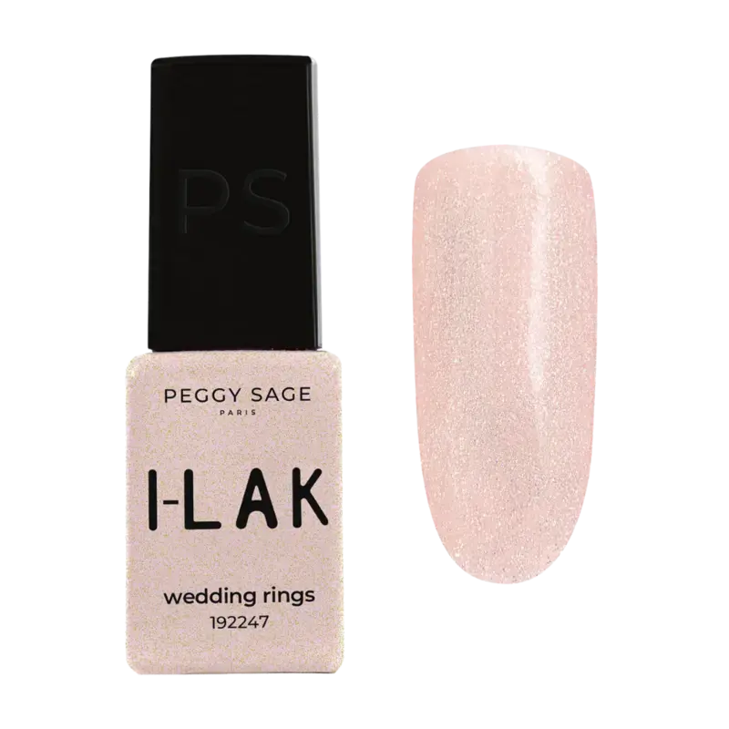 Peggy Sage I-Lak Semi-Permanent Nail Lacquer 5ml Wedding Rings Neu