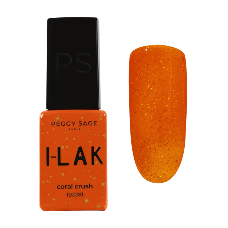 Must-Have Peggy Sage I-Lak Semi-Permanent Nail Lacquer 5ml Coral Crush