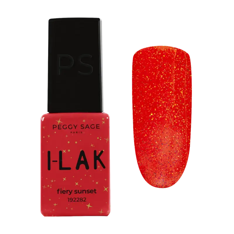 Direktkauf Peggy Sage I-Lak Semi-Permanent Nail Lacquer 5ml Fiery Sunset