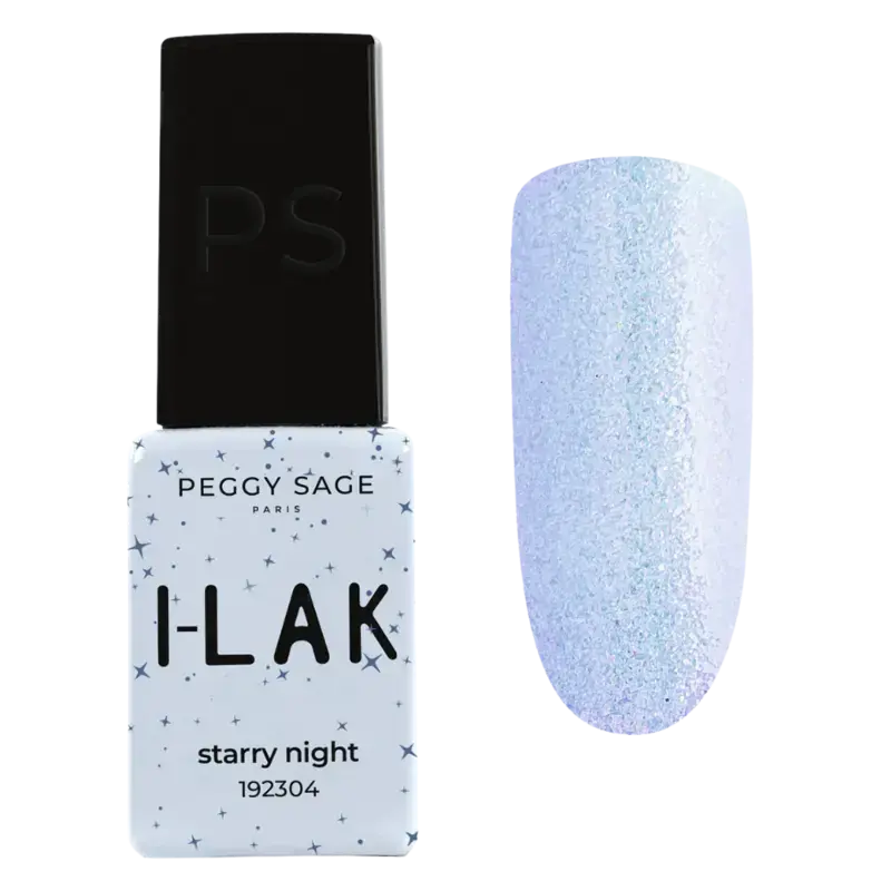 Echt Peggy Sage I-Lak Semi-Permanent Nail Lacquer 5ml Starry Night