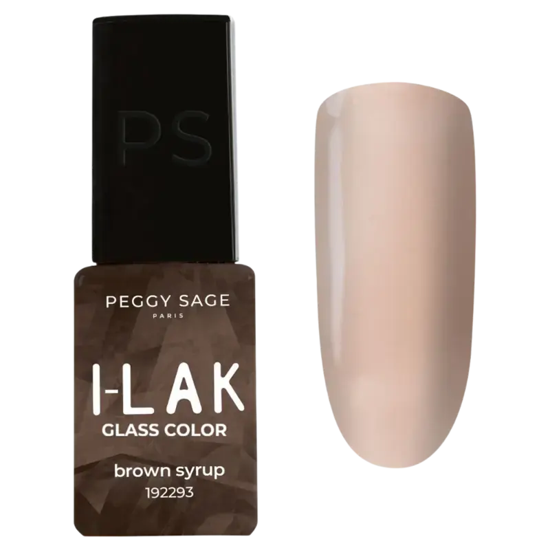 Peggy Sage Semi-Permanent Lacquer Glass Color 5ml Brown Syrup Rabatt
