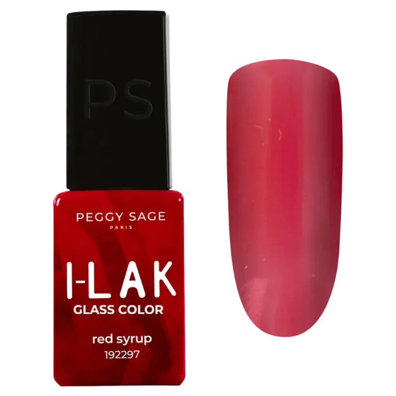 Peggy Sage Semi-Permanent Lacquer Glass Color 5ml Red Syrup Versand Am Gleichen Tag