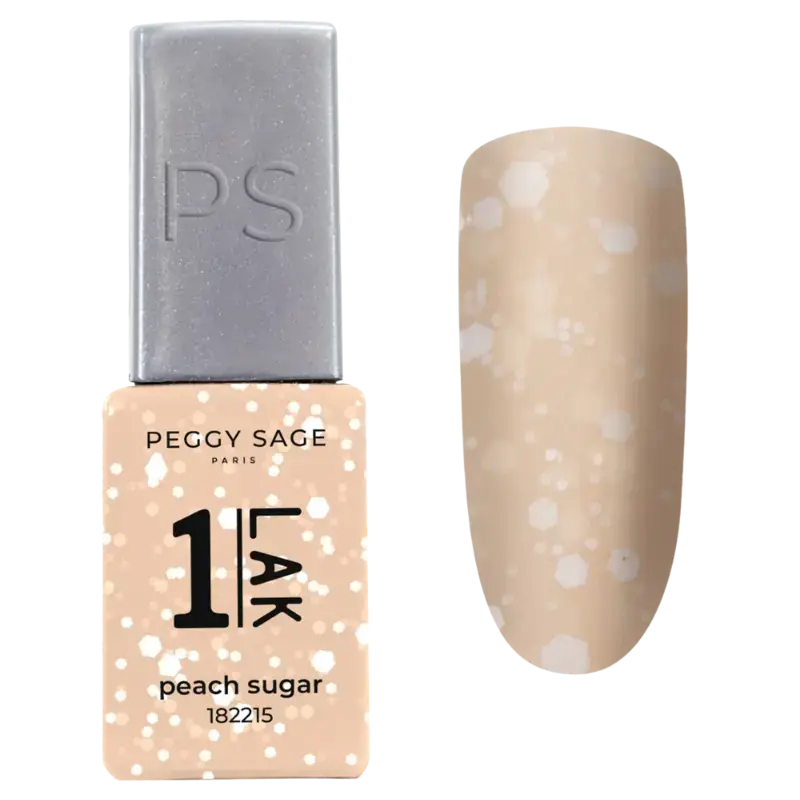 Peggy Sage 3-in-1 Semi-Permanent Lacquer 5ml Peach Sugar Echt