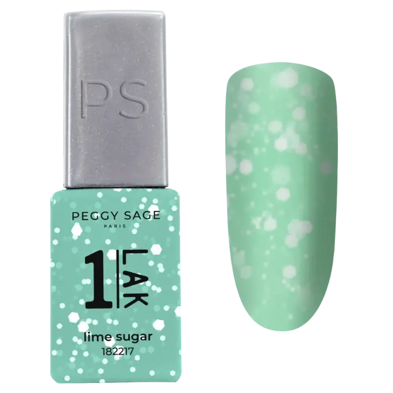 Peggy Sage 3-in-1 Semi-Permanent Lacquer 5ml Lime Sugar Neuheit