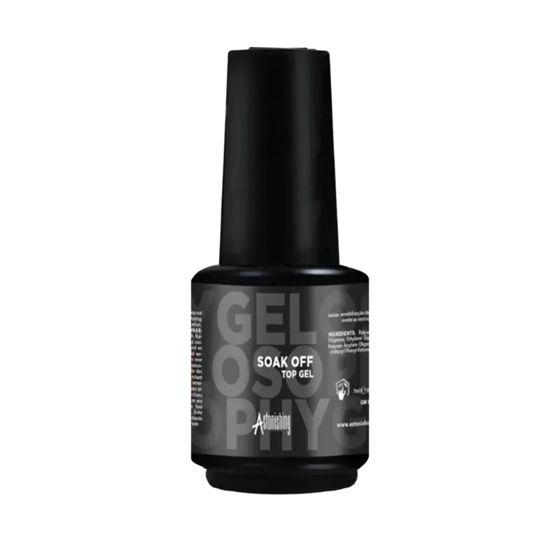 Astonishing Gelosophy Soak Off Top Gel Zertifiziert
