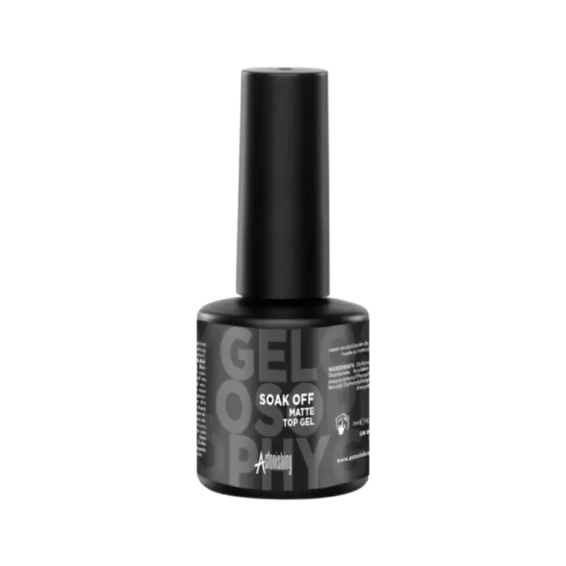 Letzte Chance Astonishing Gelosophy Soak Off Matte Top Gel