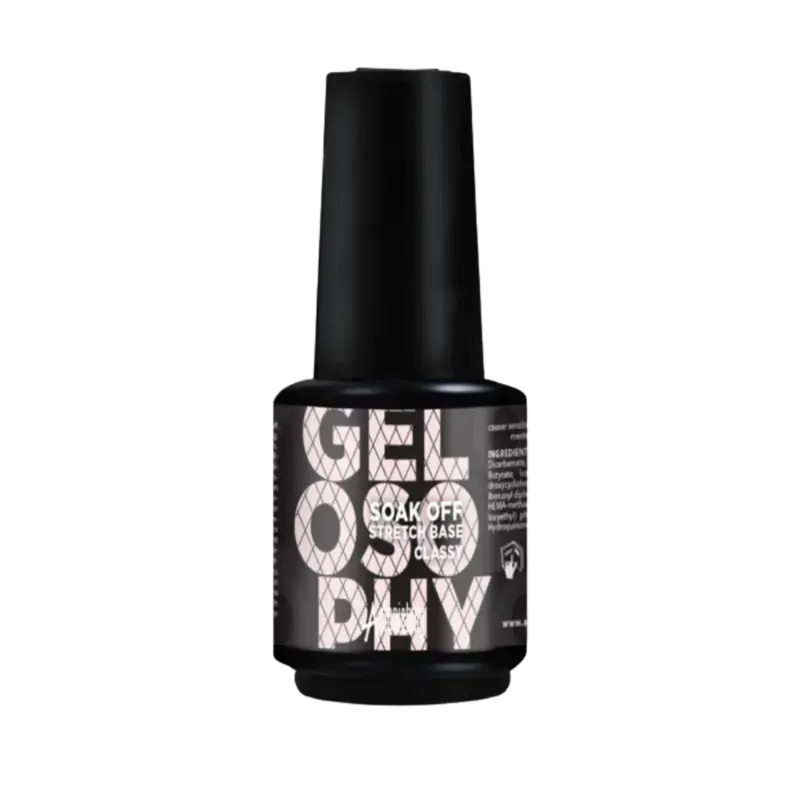 Astonishing Gelosophy Soak Off Stretch Base 15ml Classy Neuheit