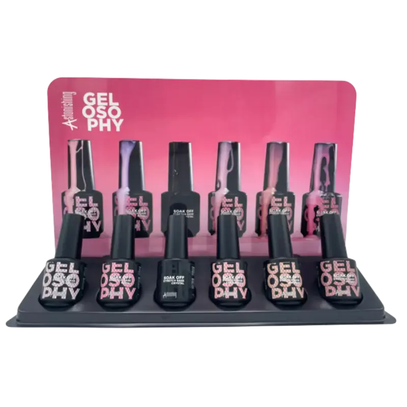 Astonishing Gelosophy Soak Off Stretch Base Display 6pcs Günstig