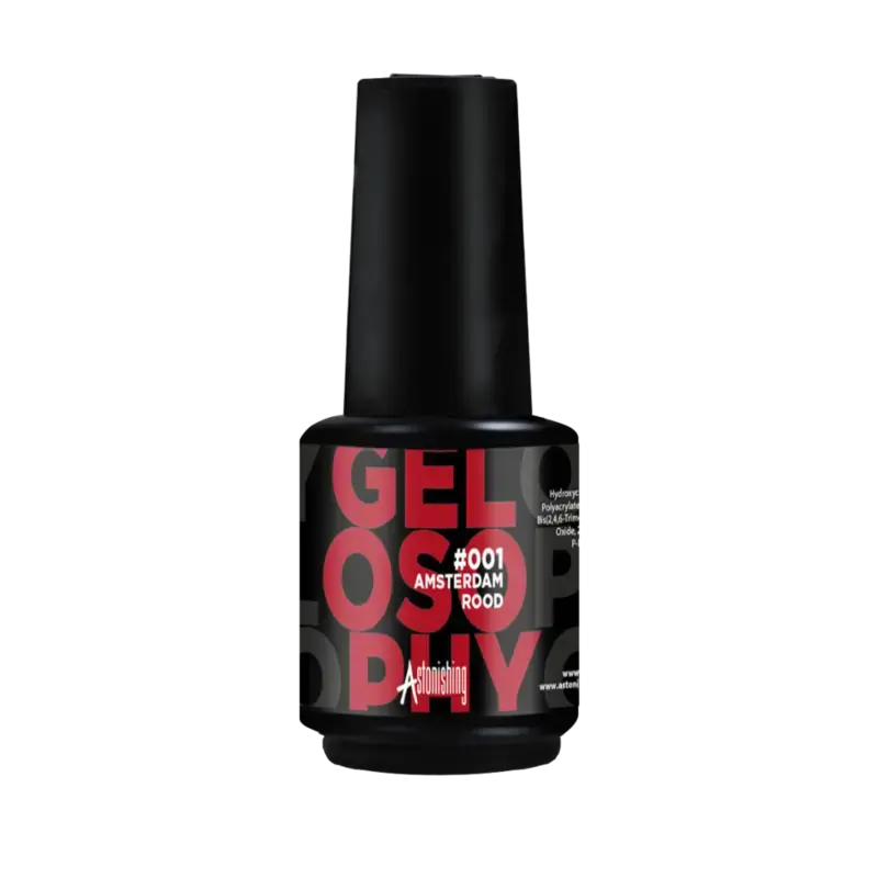 Aktuell Astonishing Gelosophy 15ml 001 Amsterdam Rood