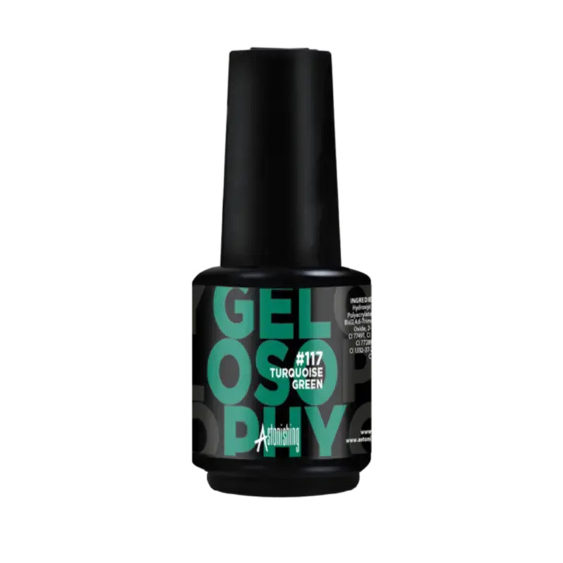 Astonishing Gelosophy 15ml 117 Turquoise Green Markenprodukt