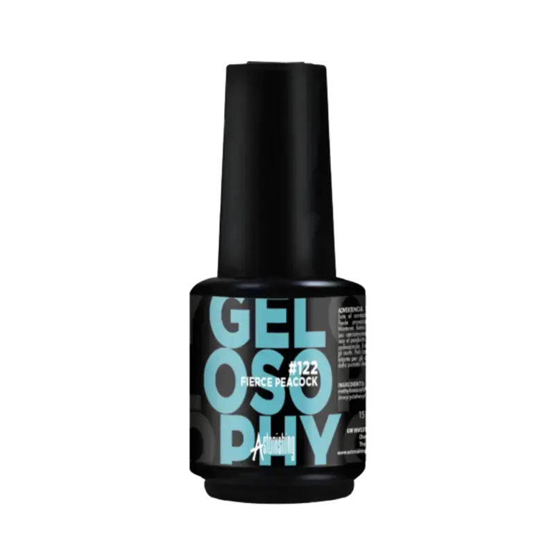 Astonishing Gelosophy 15ml 122 Fierce Peacock Begrenztes Angebot
