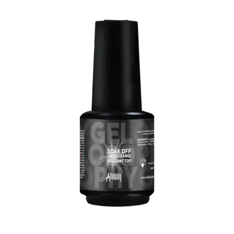 Bestseller Astonishing Gelosophy Soak Off No-Cleanse Brilliant Top 15ml