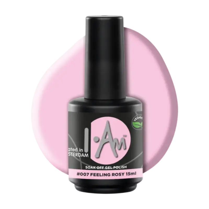 I.Am Soak Off Gel Polish 15ml 007 Feeling Rosy Schnäppchen