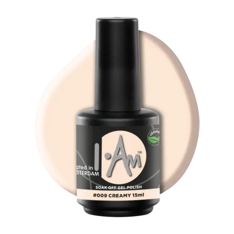 I.Am Soak Off Gel Polish 15ml 009 Creamy Preis Gesenkt