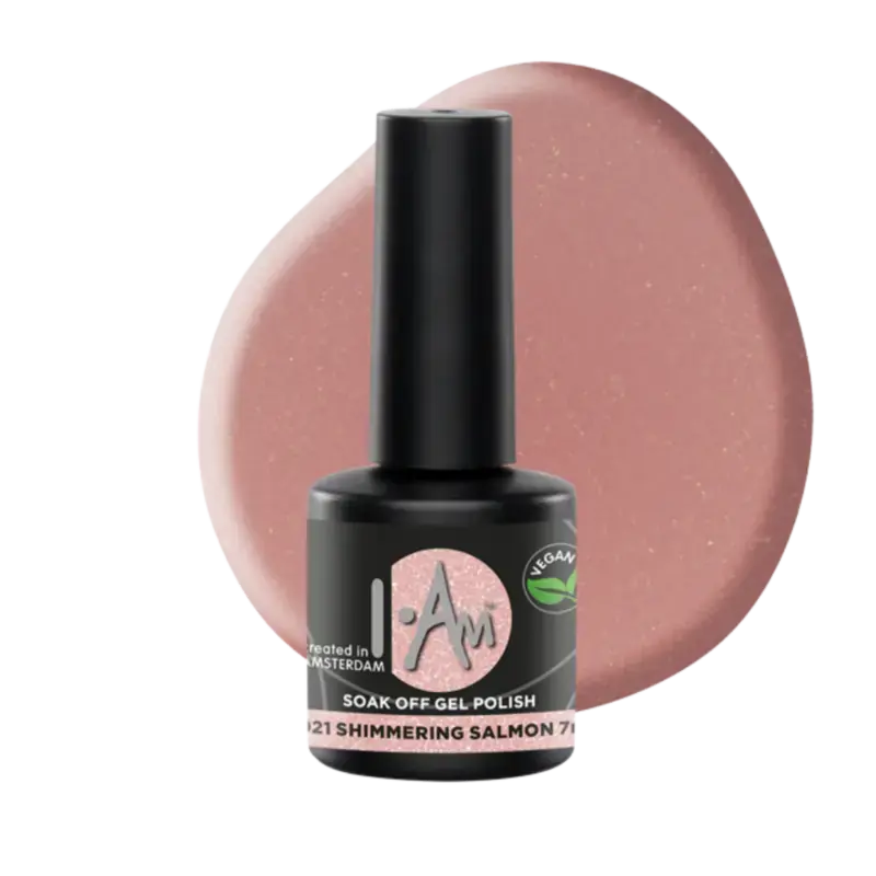 Saisonangebot I.Am Soak Off Gel Polish 7ml 021 Shimmering Salmon
