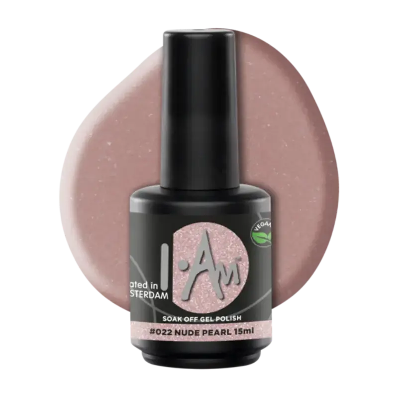 I.Am Soak Off Gel Polish 15ml 022 Nude Pearl Top-Seller