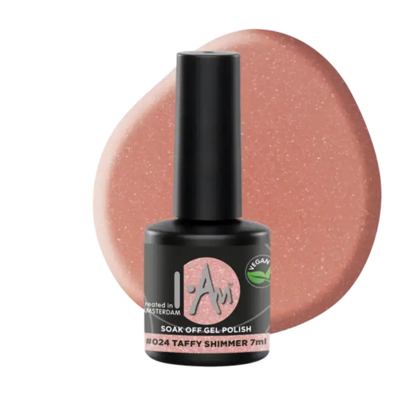 I.Am Soak Off Gel Polish 7ml 024 Taffy Shimmer Nur Heute