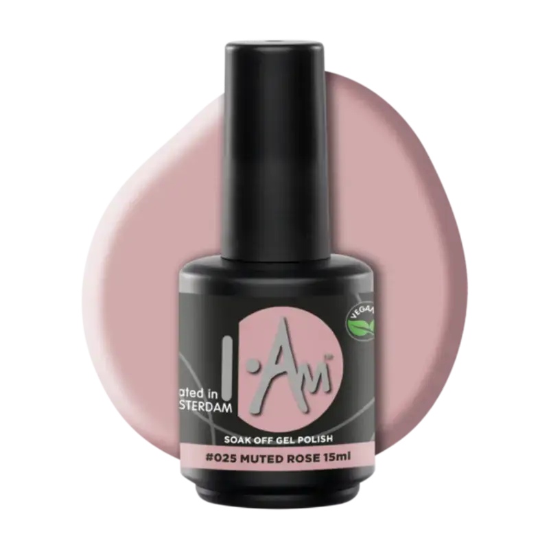 Neue Kollektion I.Am Soak Off Gel Polish 15ml 025 Muted Rose