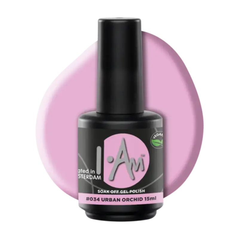 Rabatt I.Am Soak Off Gel Polish 15ml 034 Urban Orchid