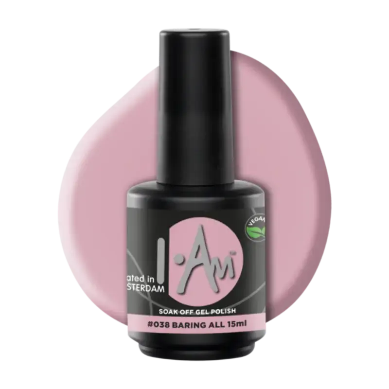 I.Am Soak Off Gel Polish 15ml 038 Baring All Echt