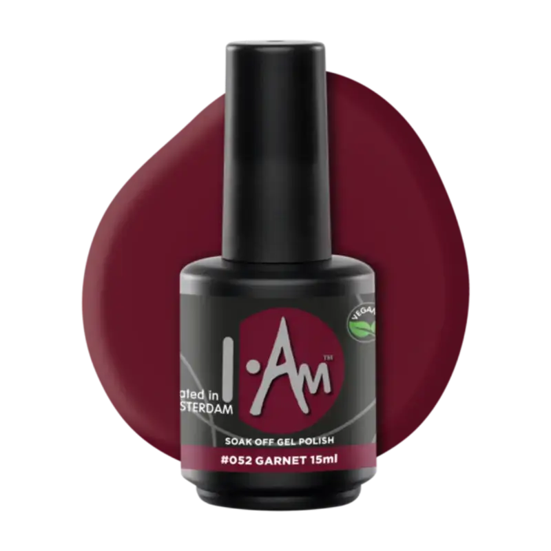 I.Am Soak Off Gel Polish 15ml 052 Garnet Markenware