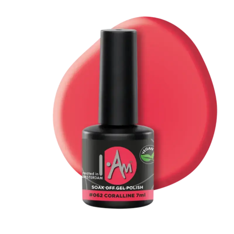I.Am Soak Off Gel Polish 7ml 062 Coralline Neue Ware
