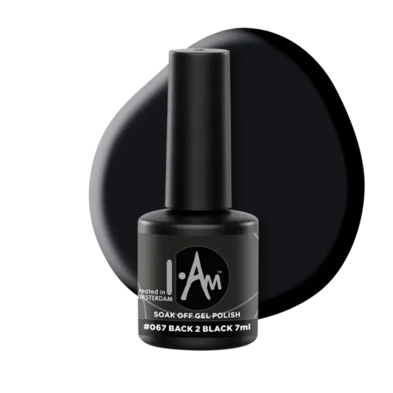 I.Am Soak Off Gel Polish 7ml 067 Back 2 Black Neue Kollektion