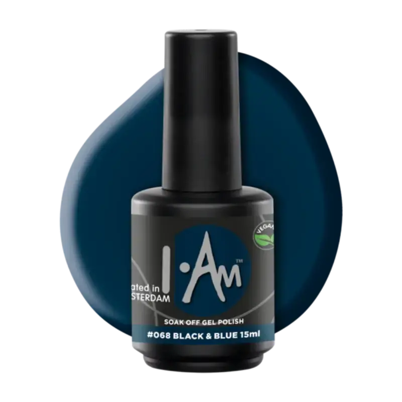Geprüft I.Am Soak Off Gel Polish 15ml 068 Black & Blue