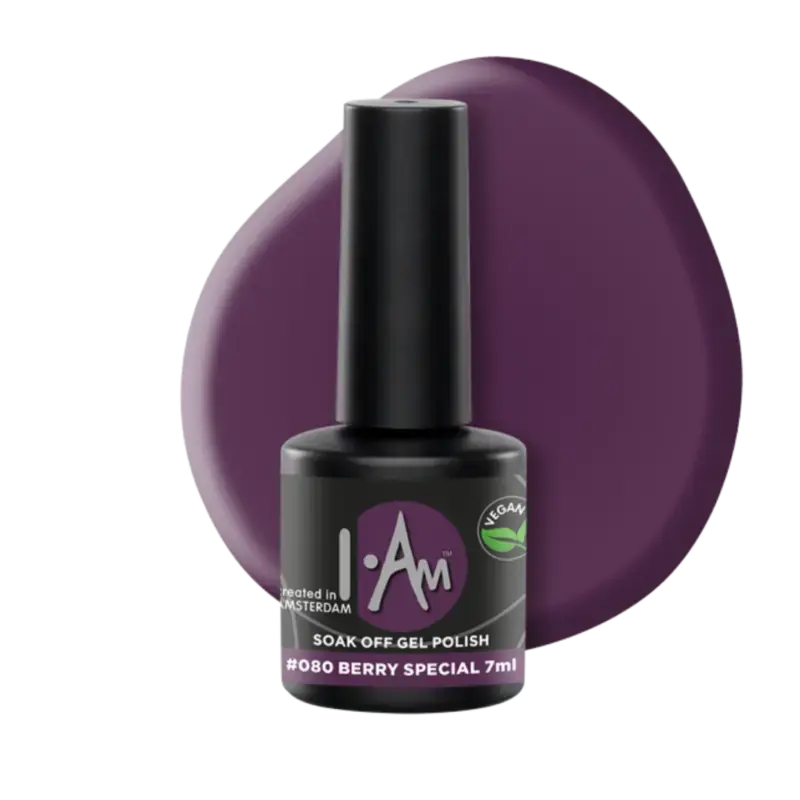 I.Am Soak Off Gel Polish 7ml 080 Berry Special Billig