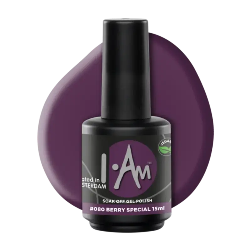 I.Am Soak Off Gel Polish 15ml 080 Berry Special Preis Gesenkt