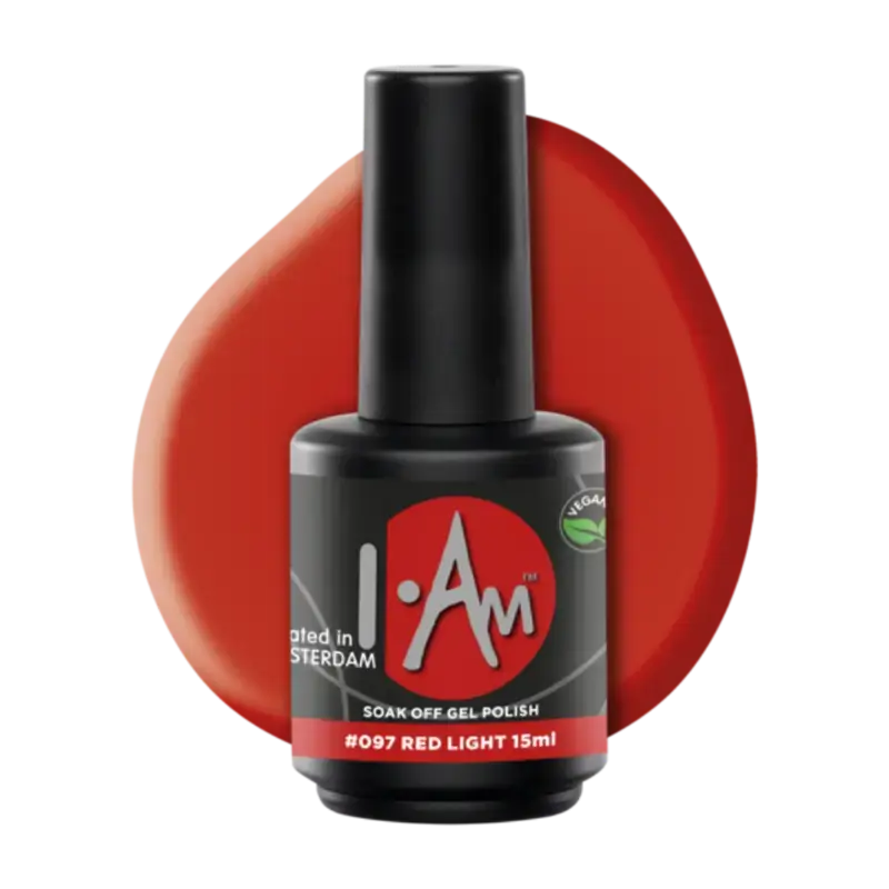 I.Am Soak Off Gel Polish 15ml 097 Red Light Abverkauf
