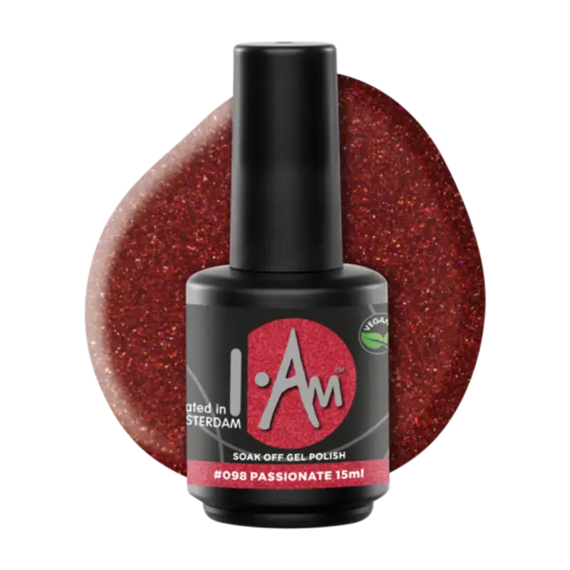 Kracherpreis I.Am Soak Off Gel Polish 15ml 098 Passionate