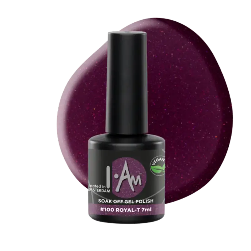 I.Am Soak Off Gel Polish 7ml 100 Royal-T Direktkauf